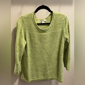 Women cotton sweater, bright ink